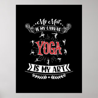 Yoga Lover | Yoga is mijn kunst Poster