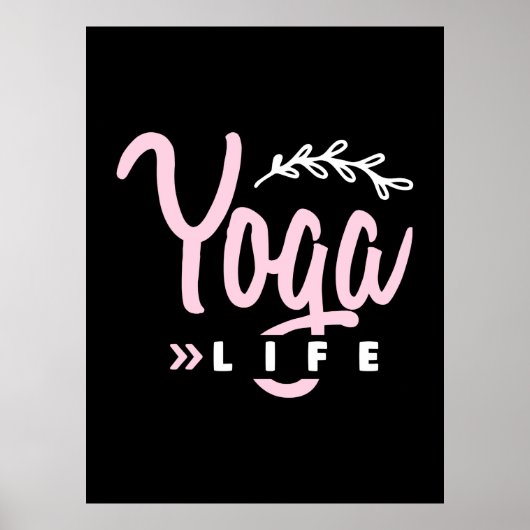 Yoga Lover Yoga Life Poster (Voorkant)