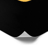 Yoga Lover | Yoga Sunrise Sunset Sunburn Repuit Poster (Hoek)