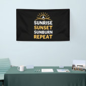 Yoga Lover | Yoga Sunrise Sunset Sunburn Repuit Spandoek (Beurs)