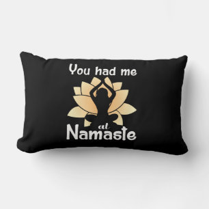 Yoga Lover You heb At Namaste Kussen
