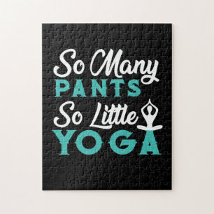 Yoga Lover Zoveel panten zo weinig yoga Legpuzzel