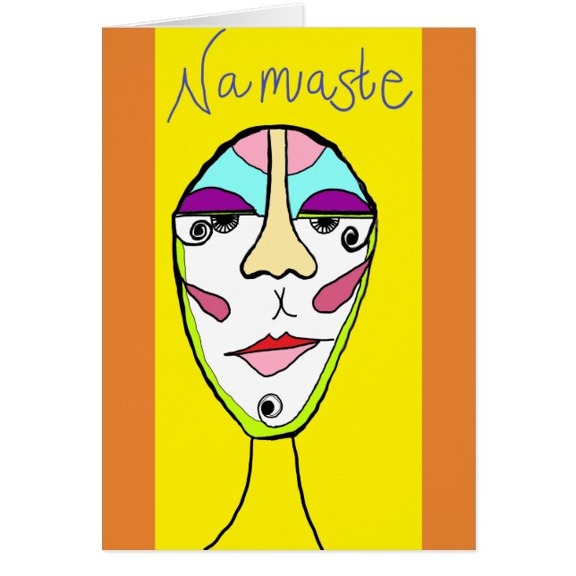 Yoga lovers-kaart (Voorkant)