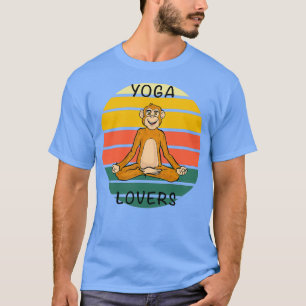 YOGA LOVERS Namaste Meditation Class Workout Gift T-shirt