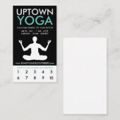 yoga - loyaliteit klantenkaartje (Voorkant / Achterkant)