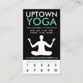 yoga - loyaliteit klantenkaartje (Voorkant)