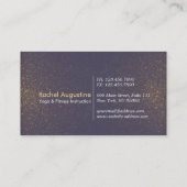 Yoga Loyalty 6 Punch Mandala Paars & Gold Glitter (Achterkant)