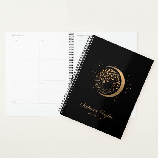 yoga maantrendy life coach tree of life gold planner (Display)