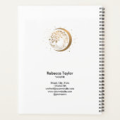 yoga maantrendy life coach tree of life gold planner (Achterkant)