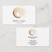 yoga maantrendy life coach WILLOW Wtree gold Visitekaartje (Voorkant / Achterkant)