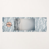 YOGA MAAT EEN MONOGRAM EN CLOUD PATROON YOGAMAT (Voorkant (horizontaal))