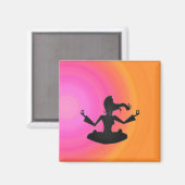 yoga magneet (Voorkant / Achterkant)