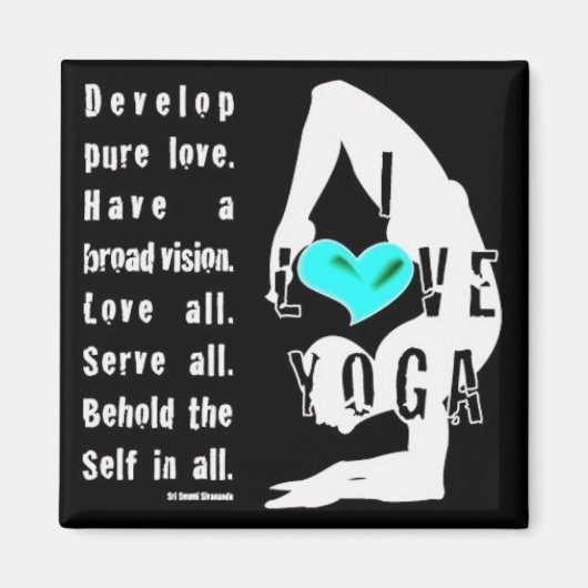 Yoga Magneet (Voorkant)