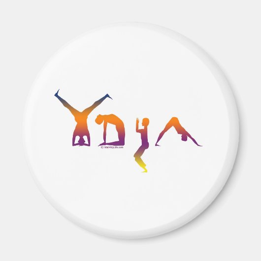Yoga Magneet (Voorkant)