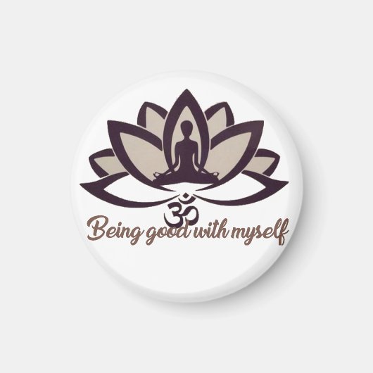 yoga magnet (Voorkant)