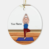 Yoga - Male Keramisch Ornament (Links)