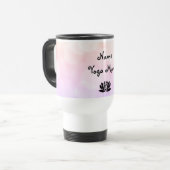 Yoga Mam Design Travel Mug Reisbeker (Voorkant links)
