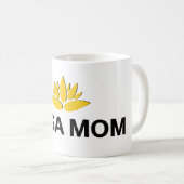Yoga Mam Lotus Flower Coffee Cup Koffiemok (Voorkant rechts)