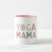 Yoga Mama Boho Pastel Classic Coffee Mok (Midden)