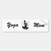 Yoga mama bumper sticker (Voorkant)