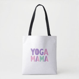 Yoga Mama Custom Foto Canvas tas