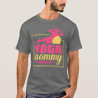 Yoga Mama Moeder Hobby Grappig T-shirt