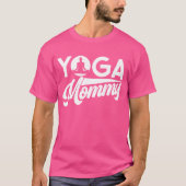 Yoga Mama Moeder Hobby Mama jongen T-shirt (Voorkant)