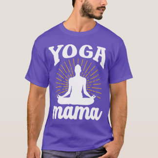 Yoga Mama Moeder Mama Hobby vriend T-shirt