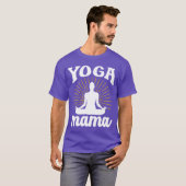 Yoga Mama Moeder Mama Hobby vriend T-shirt (Voorkant volledig)