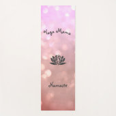 Yoga Mama Namaste design Yogamat (Voorkant)