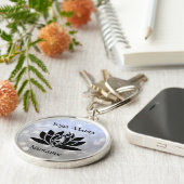 Yoga Mama Sleutelhanger (Zijkant)