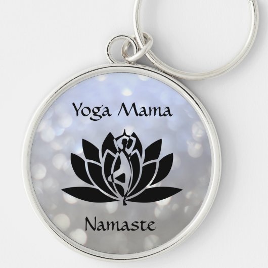 Yoga Mama Sleutelhanger (Voorkant)