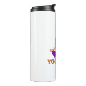Yoga mama thermosbeker (Gedraaid links)