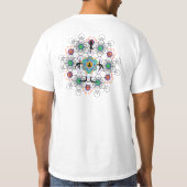 Yoga Mandala 2 T-shirt (Achterkant)