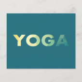 Yoga Mandala custom text Flyer (Voorkant)