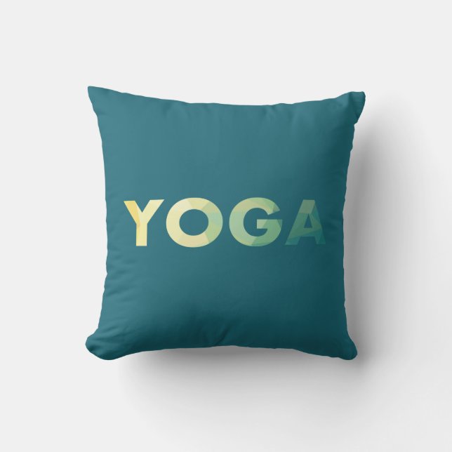 Yoga Mandala Kussen (Voorkant)