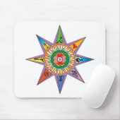 Yoga Mandala Mousepad Muismat (Met muis)