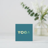 Yoga Mandala personal trainer yogi Visitekaartje (Staand voorkant)