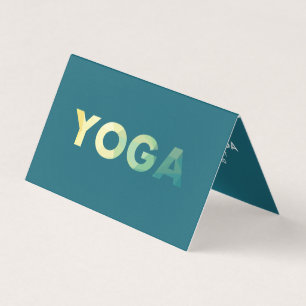 Yoga Mandala personali trainer yogi Visitekaartje