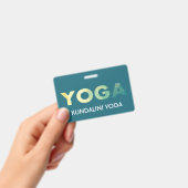 Yoga Mandala persoonlijke trainer Badge (Handheld)