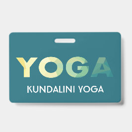Yoga Mandala persoonlijke trainer Badge
