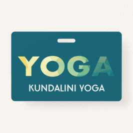 Yoga Mandala persoonlijke trainer Badge