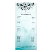 Yoga Mandala Sun Salon Price List Kaart (Voorkant)