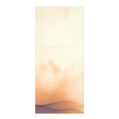 Yoga Mandala Sun Salon Price List Kaart (Achterkant)