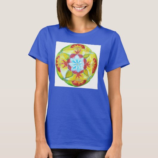 Yoga Mandala T-Shirt (Voorkant)