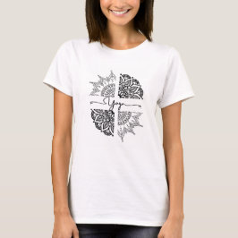 Yoga mandala t-shirt