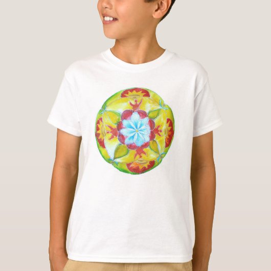 Yoga Mandala T-Shirt (Voorkant)
