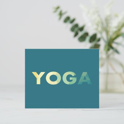 Yoga Mandala tekst (Staand voorkant)