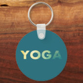 Yoga Mandala tekst Sleutelhanger (Voorkant)