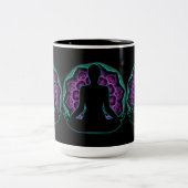 Yoga Mandala Tweekleurige Koffiemok (Center)